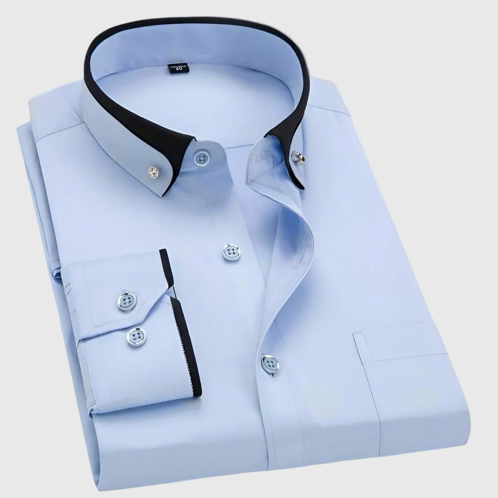 Iván | Camisa Clásica de Manga Larga