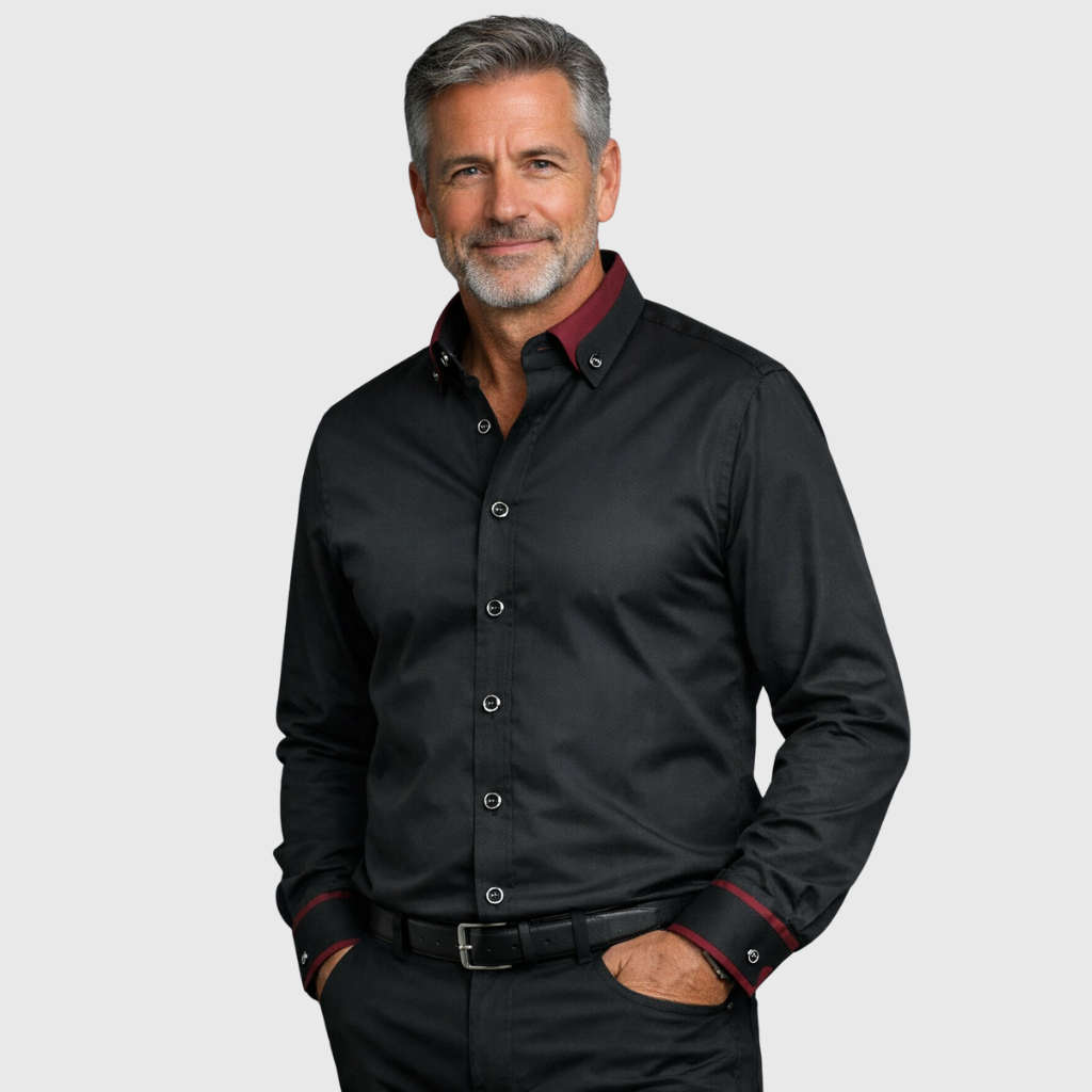 Iván | Camisa Clásica de Manga Larga